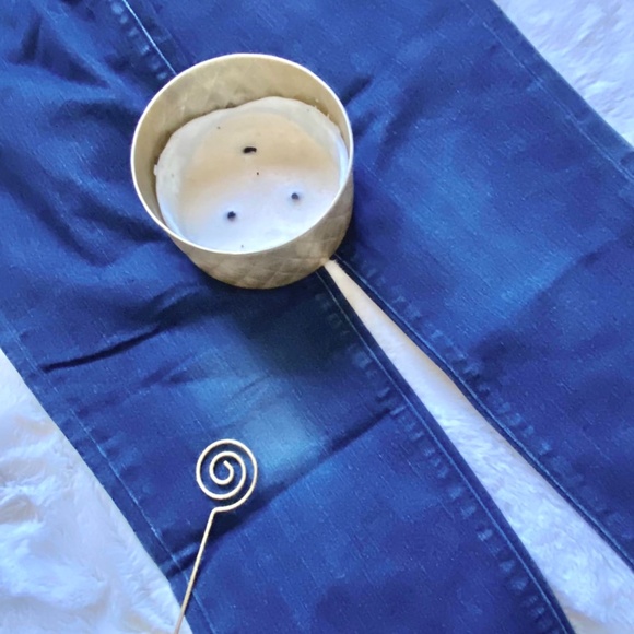 LOFT | Super Skinny Denim Jean Perfect Stretch to Flatter Sz 27/4 MidIndigoWash - Picture 4 of 7